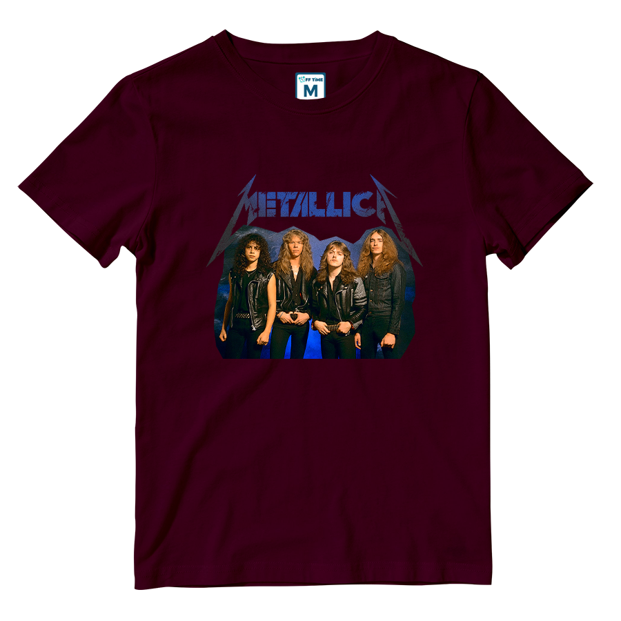Cotton Shirt: Metallica Band Photo
