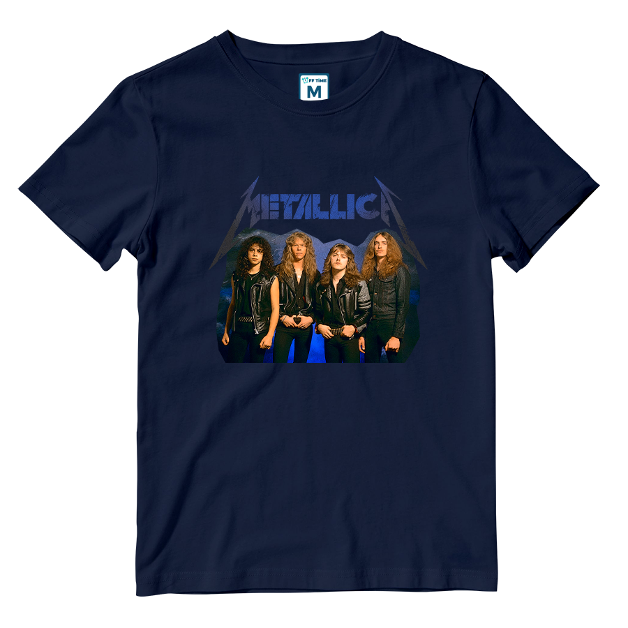 Cotton Shirt: Metallica Band Photo