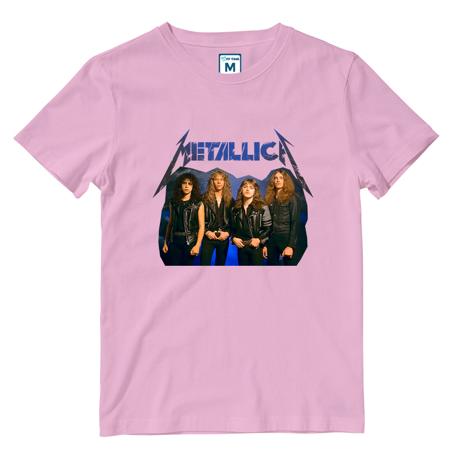 Cotton Shirt: Metallica Band Photo