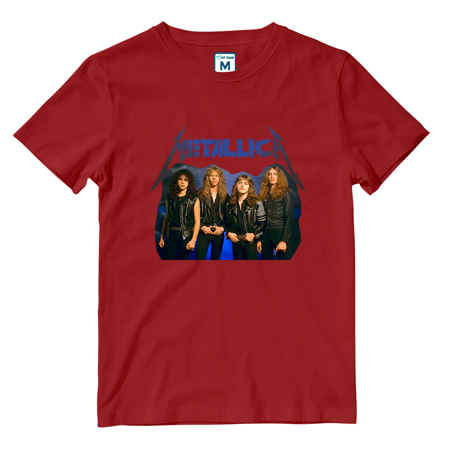 Cotton Shirt: Metallica Band Photo