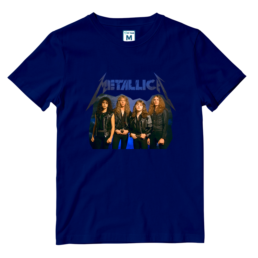 Cotton Shirt: Metallica Band Photo