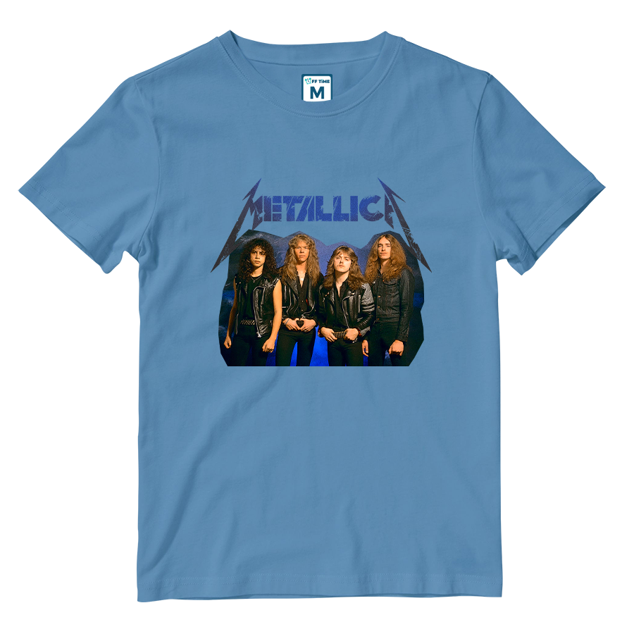 Cotton Shirt: Metallica Band Photo
