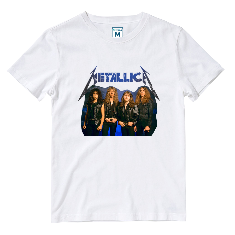 Cotton Shirt: Metallica Band Photo