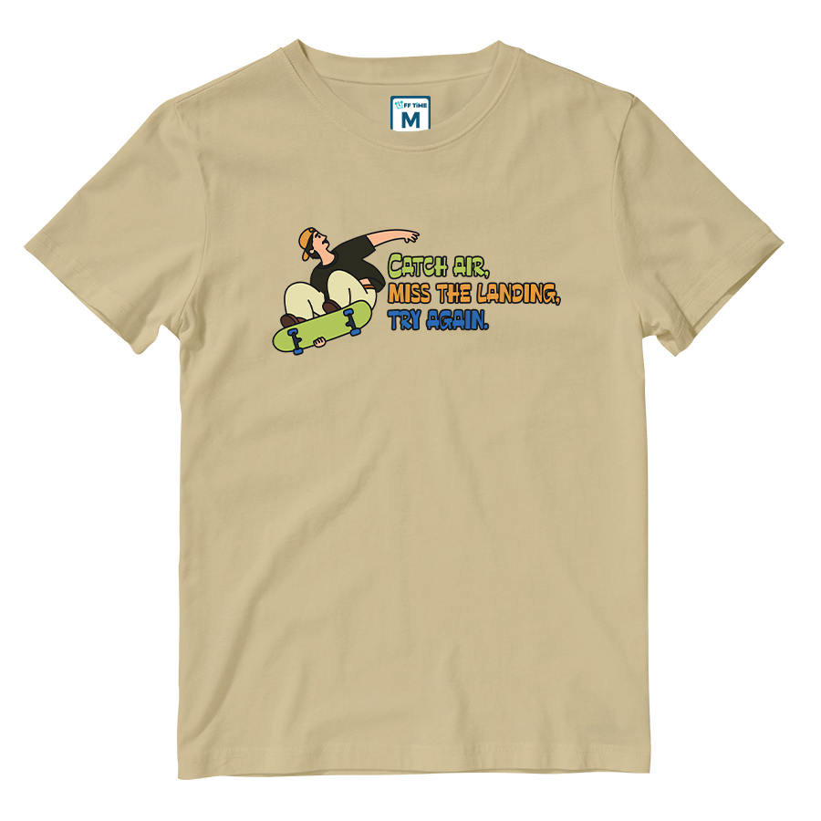 Cotton Shirt: Miss The Landing