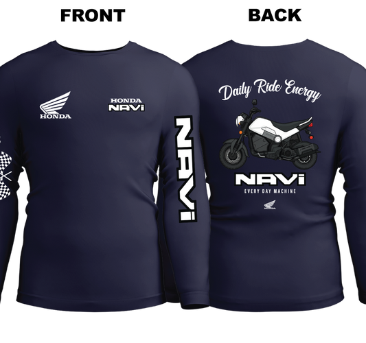 Long Sleeve Drifit Shirt: Honda Navi