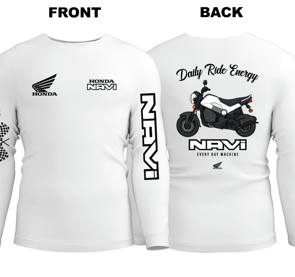 Long Sleeve Drifit Shirt: Honda Navi