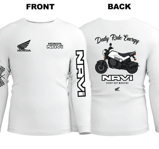 Long Sleeve Drifit Shirt: Honda Navi