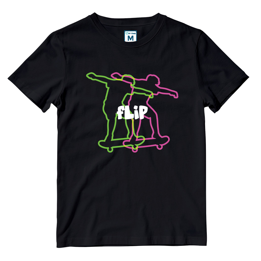 Cotton Shirt: Neon Flip