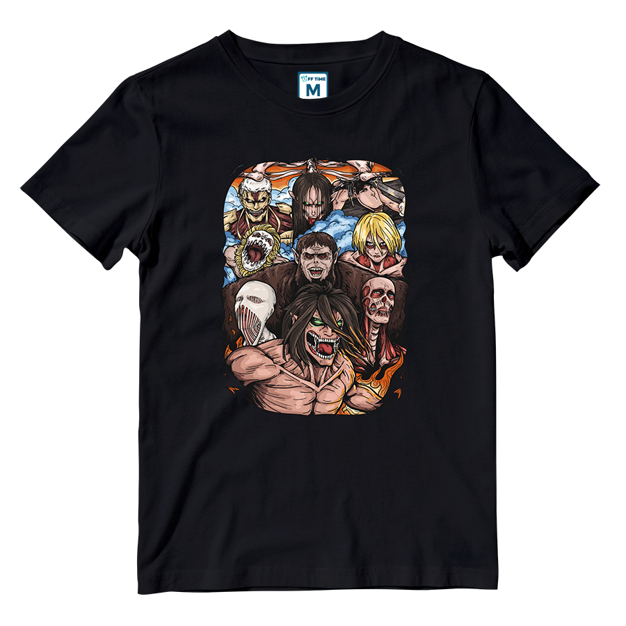 Cotton Shirt: Nine Titans