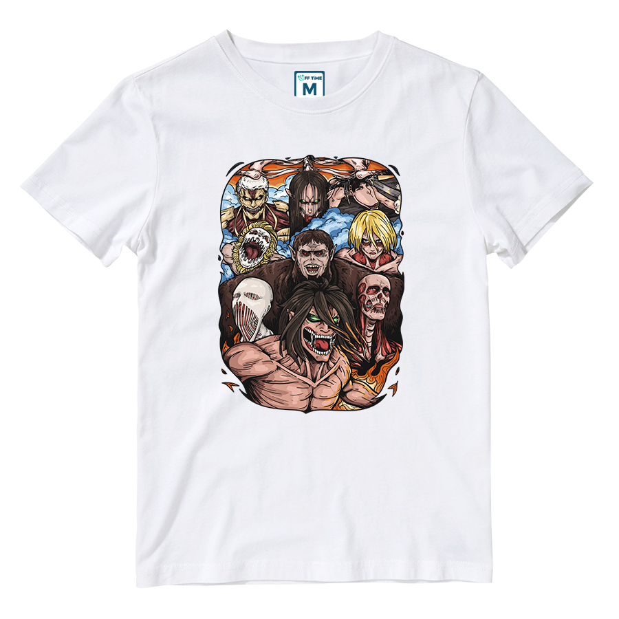 Cotton Shirt: Nine Titans