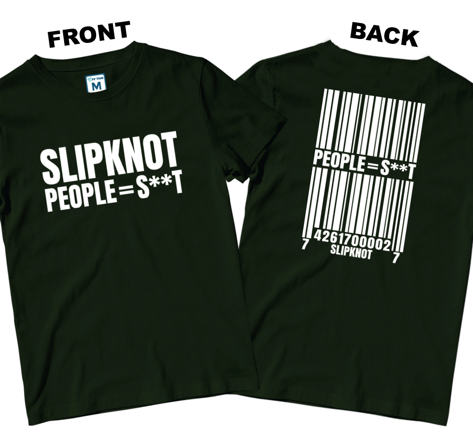 Cotton Shirt: People Equals (Front and Back)