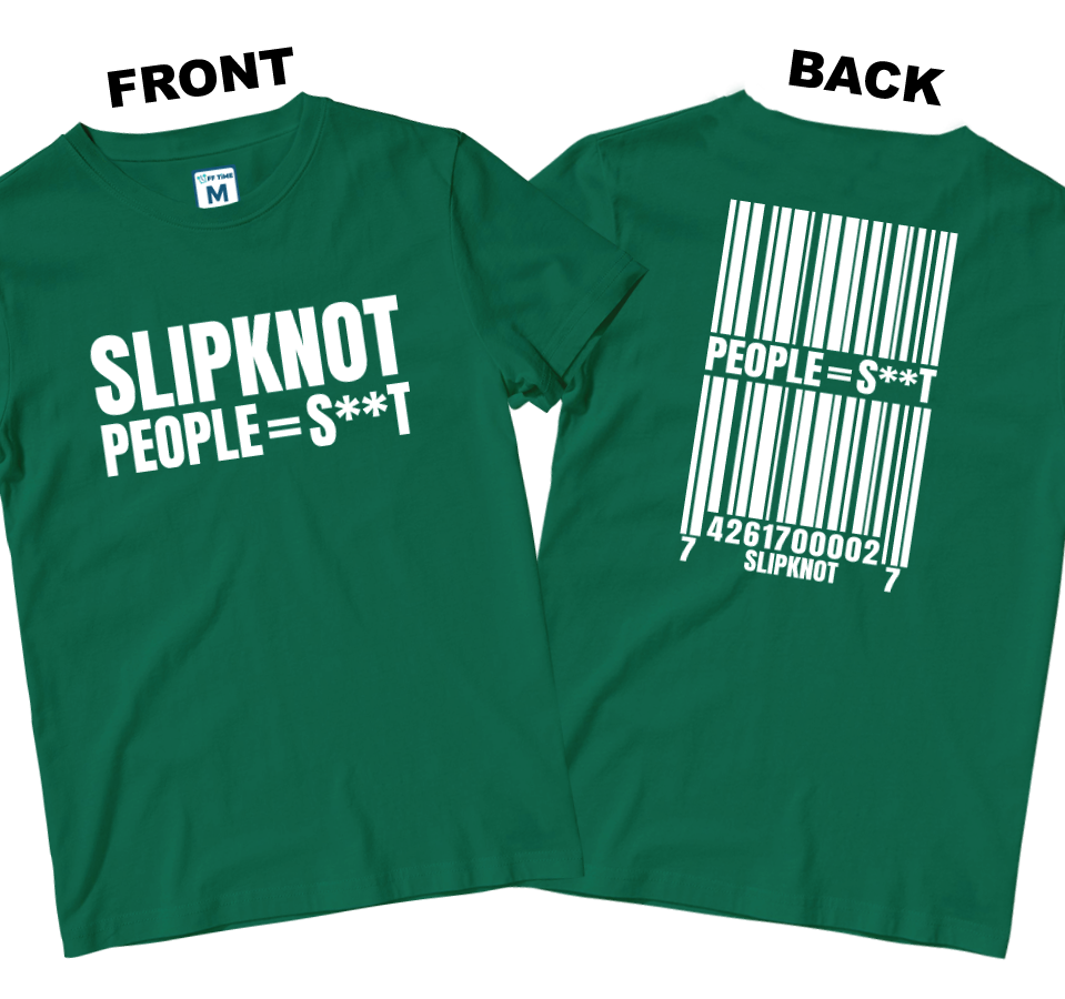 Cotton Shirt: People Equals (Front and Back)