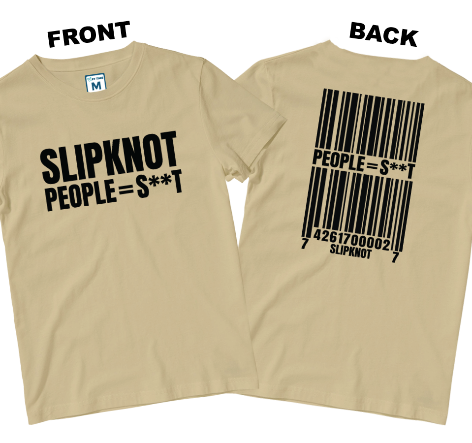 Cotton Shirt: People Equals (Front and Back)