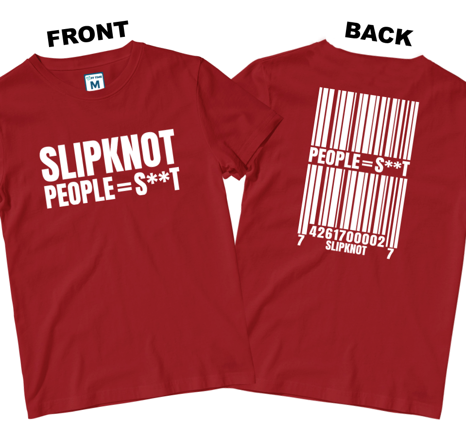 Cotton Shirt: People Equals (Front and Back)