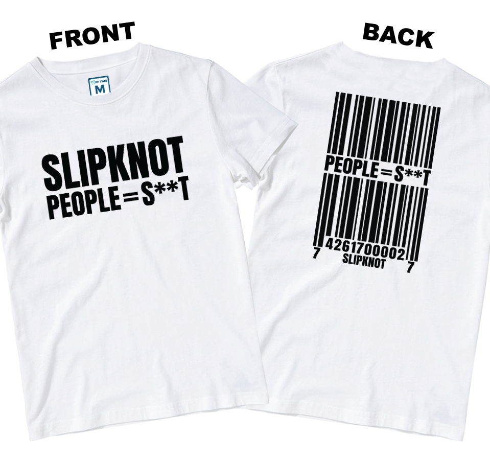 Cotton Shirt: People Equals (Front and Back)