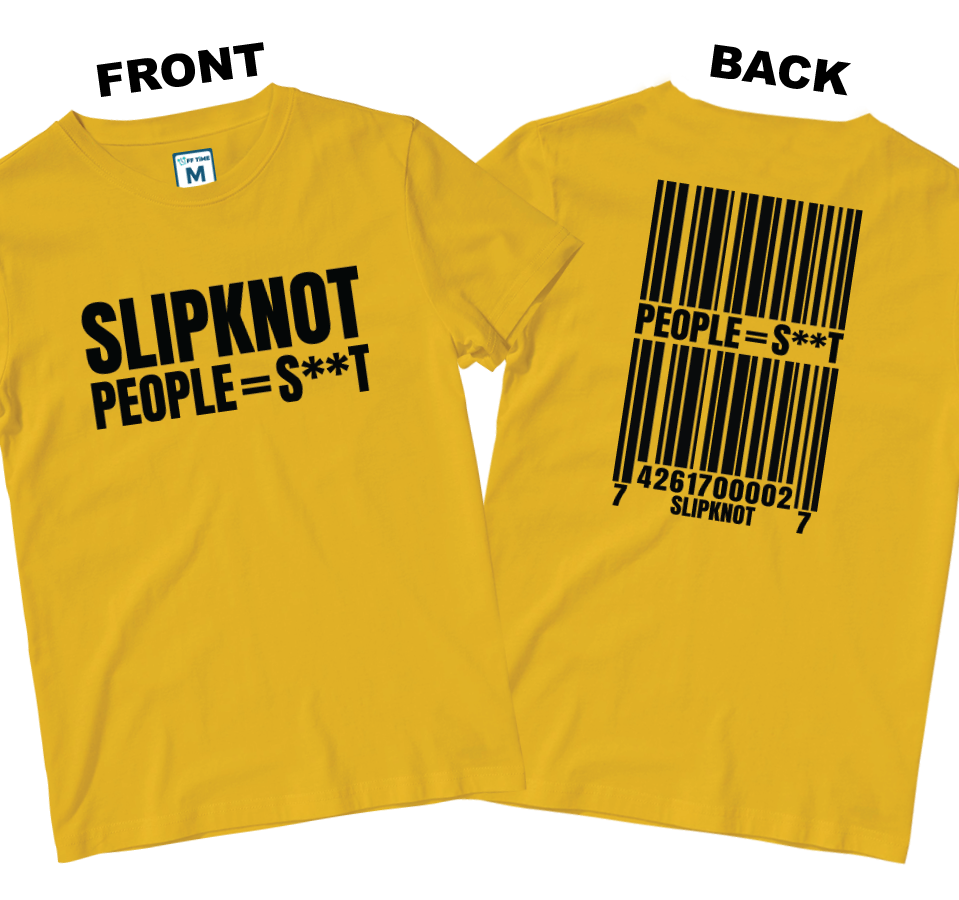 Cotton Shirt: People Equals (Front and Back)