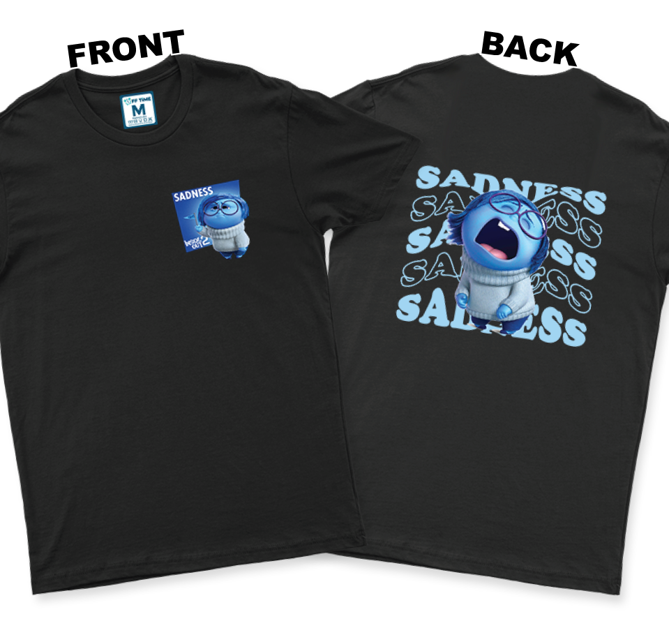 C.Spandex Shirt: Sadness (Front and Back)