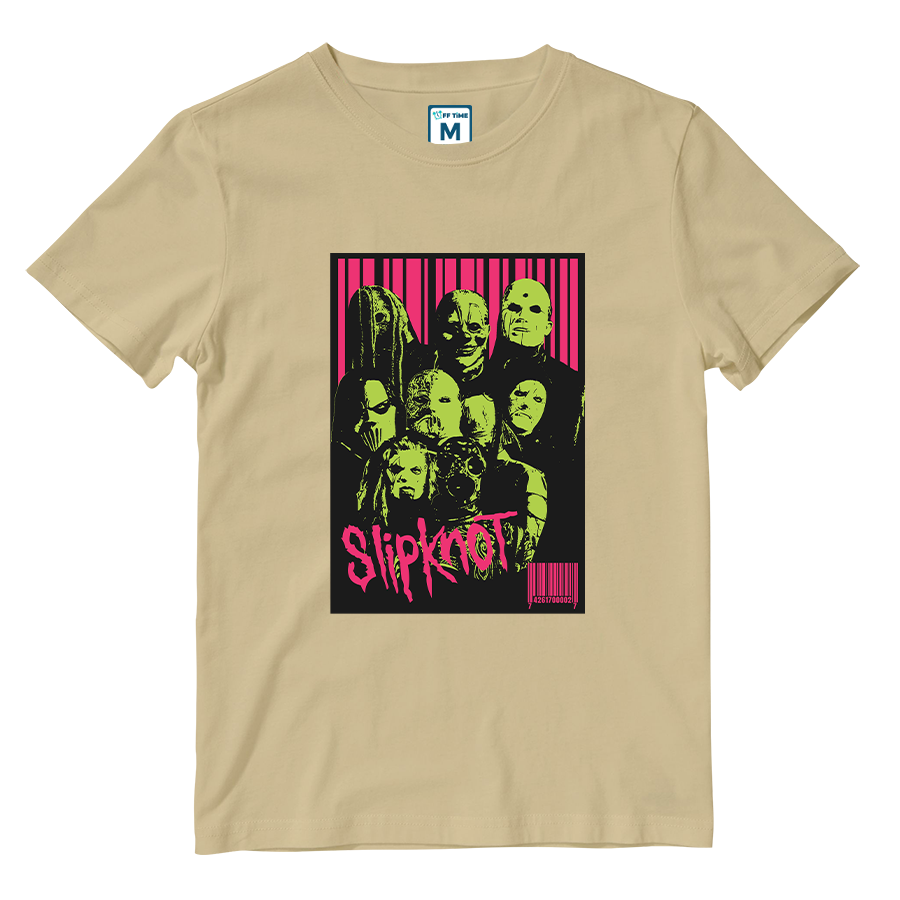 Cotton Shirt: Slipknot Group Barcode