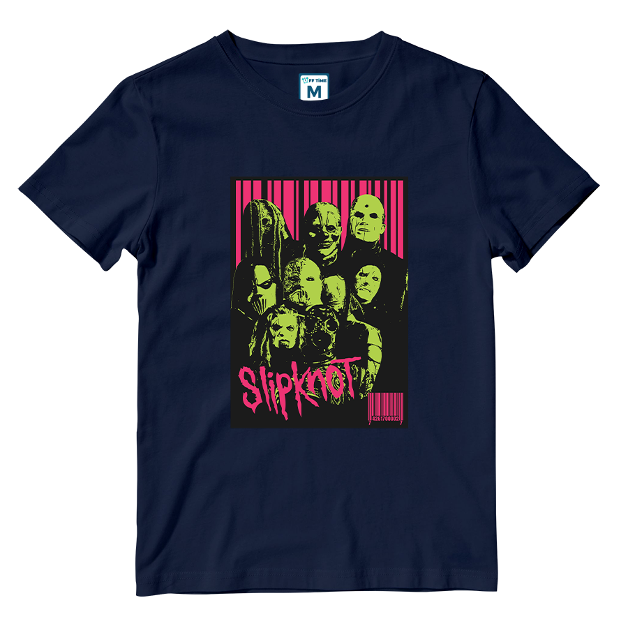 Cotton Shirt: Slipknot Group Barcode