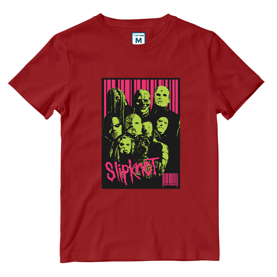 Cotton Shirt: Slipknot Group Barcode