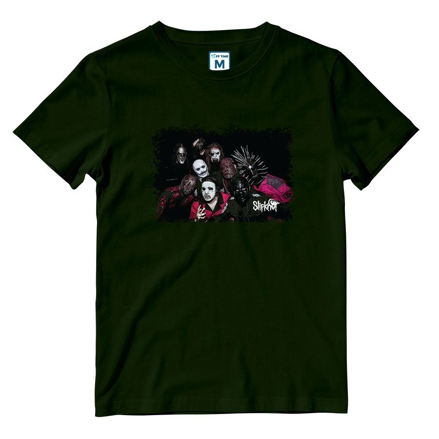 Cotton Shirt: Slipknot Grunge