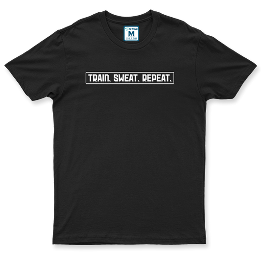 Drifit Shirt: Train Sweat Repeat