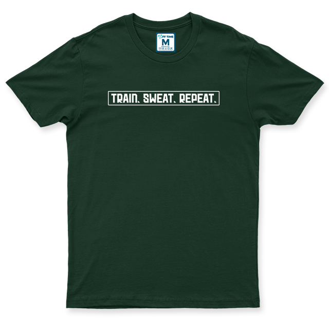 Drifit Shirt: Train Sweat Repeat