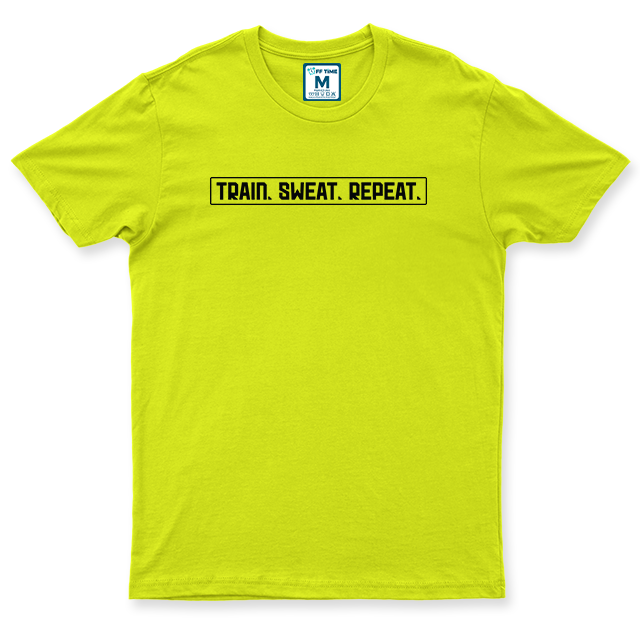 Drifit Shirt: Train Sweat Repeat