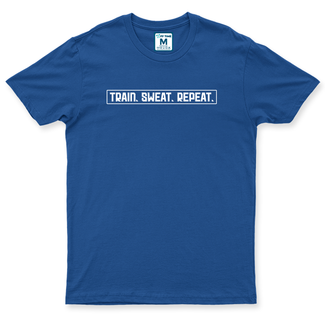 Drifit Shirt: Train Sweat Repeat