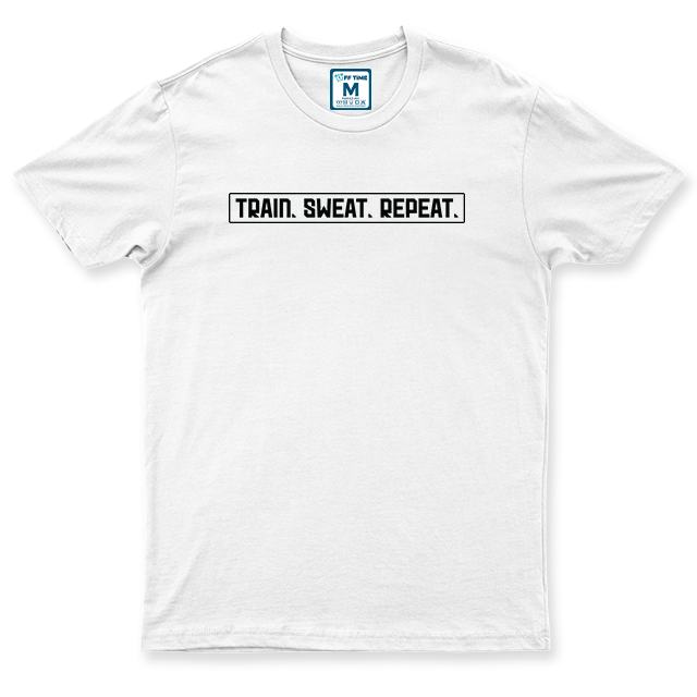 Drifit Shirt: Train Sweat Repeat