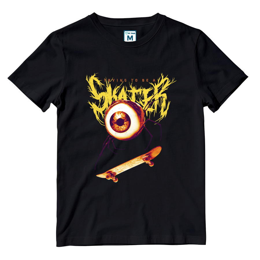 Cotton Shirt: Trying To Be A Skater