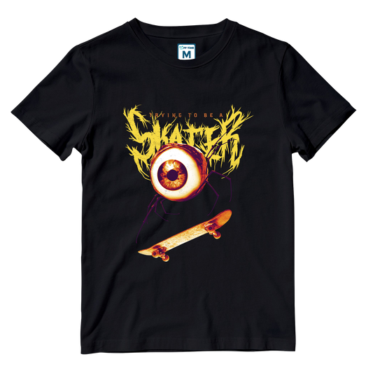 Cotton Shirt: Trying To Be A Skater