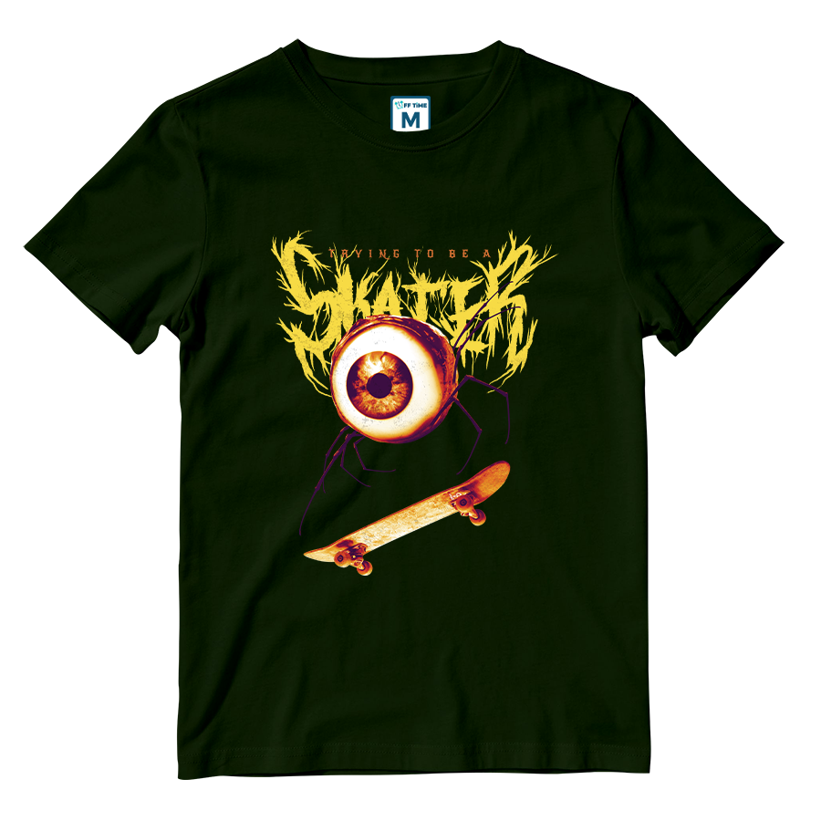 Cotton Shirt: Trying To Be A Skater