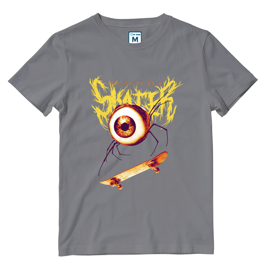 Cotton Shirt: Trying To Be A Skater