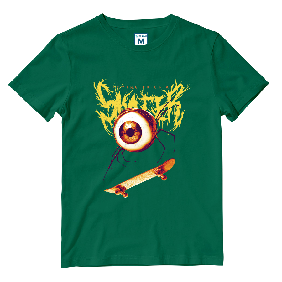 Cotton Shirt: Trying To Be A Skater