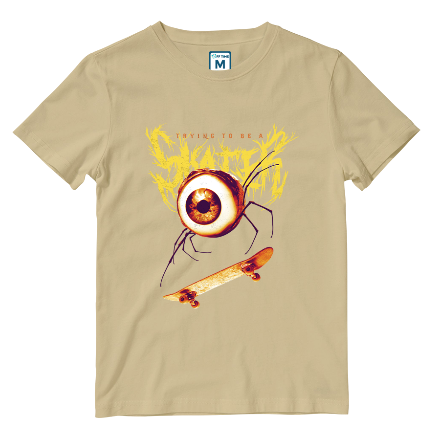Cotton Shirt: Trying To Be A Skater