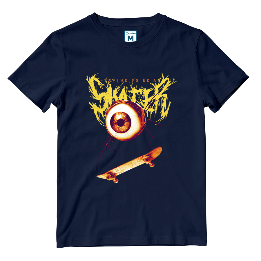 Cotton Shirt: Trying To Be A Skater