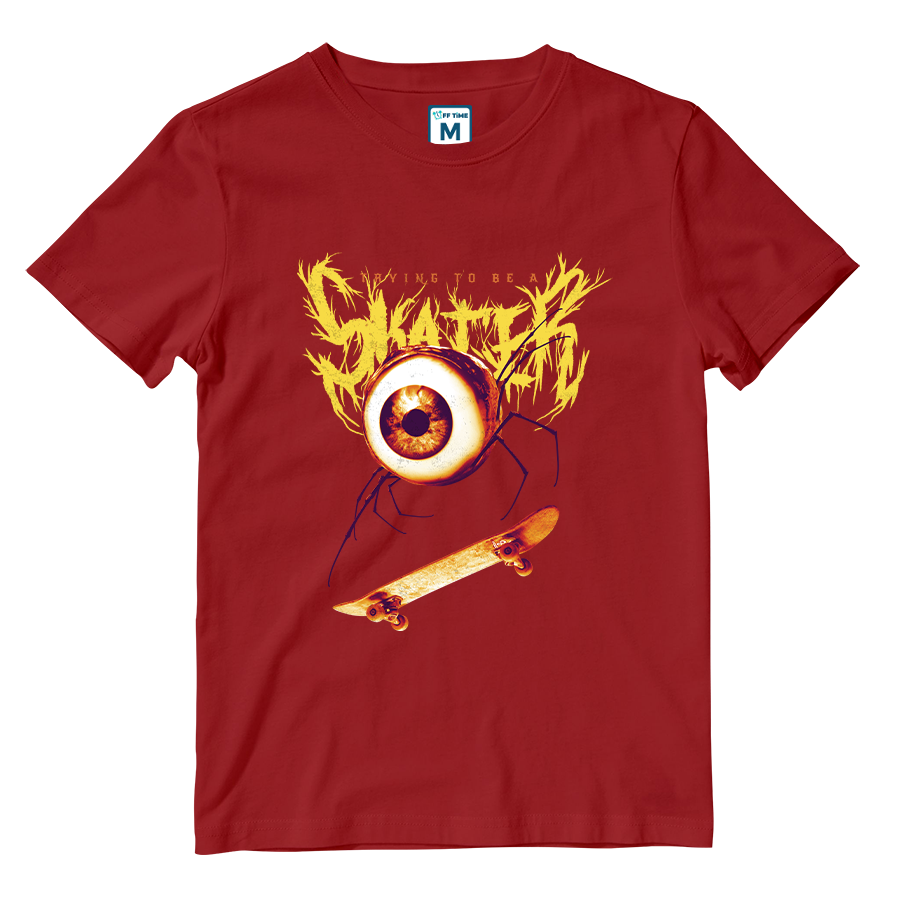 Cotton Shirt: Trying To Be A Skater