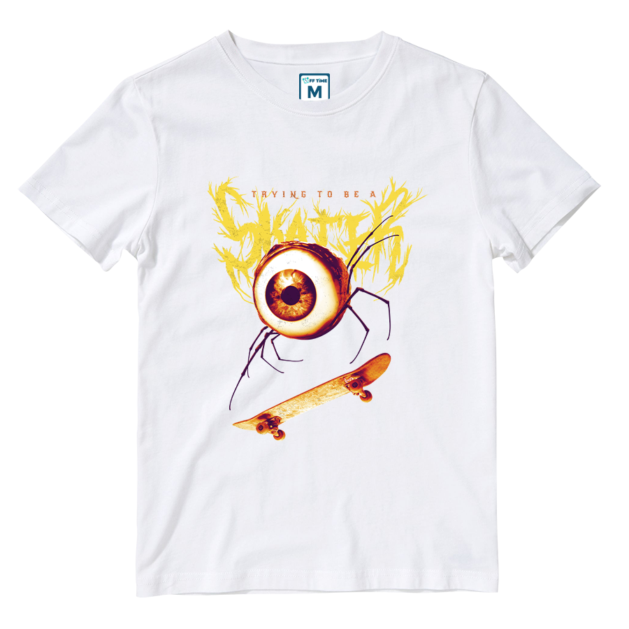 Cotton Shirt: Trying To Be A Skater