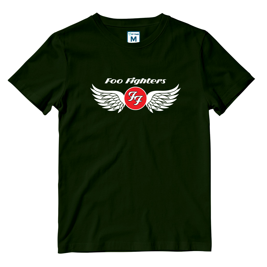 Cotton Shirt: Winged Logo