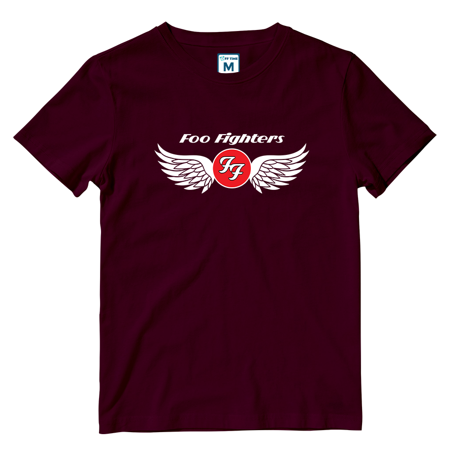 Cotton Shirt: Winged Logo