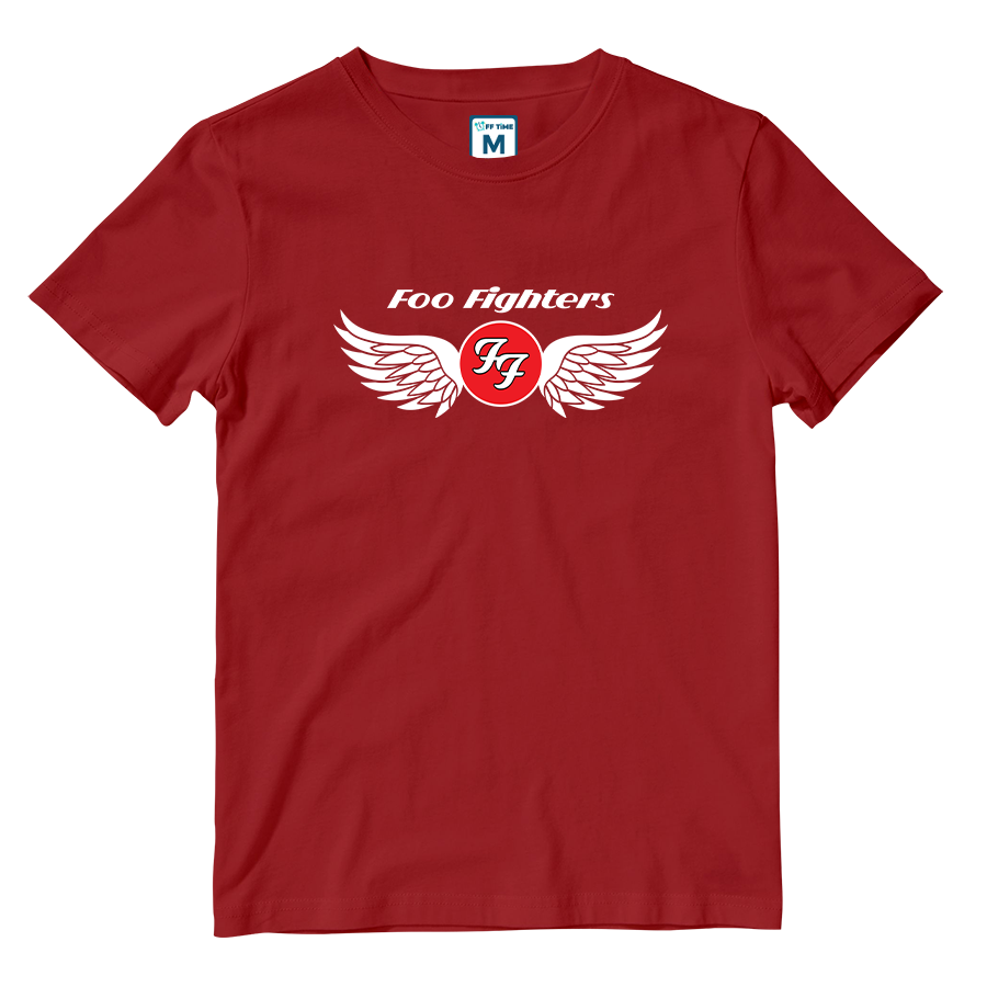 Cotton Shirt: Winged Logo